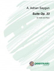 組曲・Op.33（アフメト・アドナン・サイグン）（ヴァイオリン+ピアノ）【Suite Op. 33】