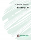 ソナタ・Op.20（アフメト・アドナン・サイグン）（ヴァイオリン+ピアノ）【Sonata op.20】