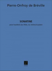 ソナチネ（ピエール・ド・ブレヴィル）（ヴァイオリン+ピアノ）【Sonatine】