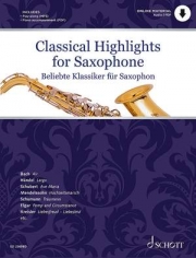 クラシカル・ハイライト（アルトサックス+ピアノ）【Classical Highlights for Saxophone】