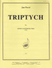 トリプティック（ヤン・パベル）（サックス三重奏）【Triptych】