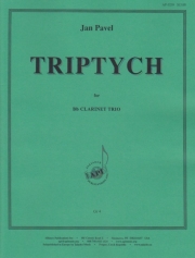 トリプティック（ヤン・パベル）（クラリネット三重奏）【Triptych】
