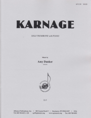 カーネイジ（エイミー・ダンカー）（トロンボーン+ピアノ）【Karnage】