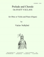 ボヘミア公による前奏曲とコラール（ヴァーツラフ・ネリベル）（オーボエ+ピアノ）【Prelude and Chorale on Svatý Vaclave】