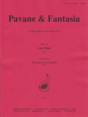 パヴァーヌ＆ファンタジア（ルイス・ミラン）（トランペット三重奏）【Pavane & Fantasia】