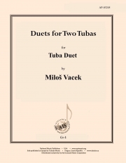デュエット（ミロシュ・ヴァツェク）（テューバ二重奏）【Duets for Two Tubas】
