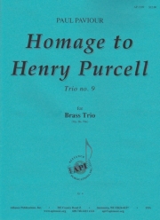 ヘンリー・パーセルを讃えて（ポール・パヴィウル）（金管三重奏）【Homage to Henry Purcell】