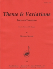 主題と変奏（ミロスラフ・リクター）（木管二重奏）【Theme & Variations】