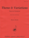 主題と変奏（ミロスラフ・リクター）（木管二重奏）【Theme & Variations】