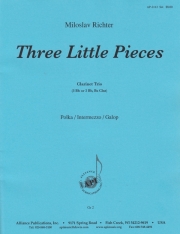 3つの小品（ミロスラフ・リクター）（クラリネット三重奏）【Three Little Pieces】