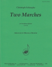 2つのマーチ （クリストフ・シンプケ）（サックス五重奏）【Two Marches】