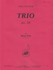 トリオ・No.28（ポール・パヴィウル）（金管三重奏）【Trio, No. 28】