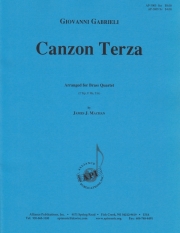 カンツォン・No.3（ジョヴァンニ・ガブリエーリ）（金管四重奏）【Canzon Terza】
