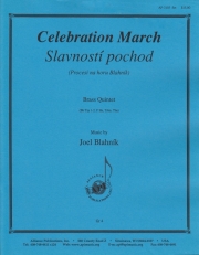 セレブレーション・マーチ （ジョエル・ブラニク）（金管五重奏）【Celebration March】
