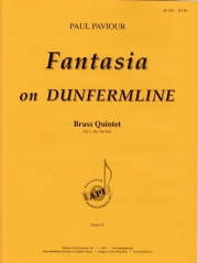 「ダンファームリン」によるファンタジア（パウル・パフィオール）（金管五重奏）【Fantasia on DUNFERMLINE】