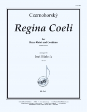 レジーナ・チェリ（ボフスラフ・チェルノホルスキー）（金管八重奏）【Regina Coeli】
