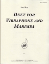 デュエット（ジョセフ・ラット）（マレット二重奏）【Duet for Vibraphone and Marimba】