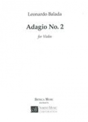 アダージョ・No.2（レオナルド・バラダ）（ヴァイオリン）【Adagio No. 2】