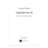 カプリチョス・No.10（レオナルド・バラダ）（弦楽二重奏+ピアノ）【Caprichos No. 10】