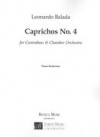 カプリチョス・No.4（レオナルド・バラダ）（ストリングベース+ピアノ）【Caprichos No. 4】