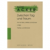 Zwischen Tag Und Traum（ディーター・アッカー）（フルート二重奏+ピアノ）