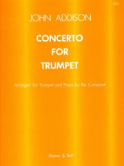 トランペット協奏曲（ジョン・アディソン）（トランペット+ピアノ）【Concerto for Trumpet】