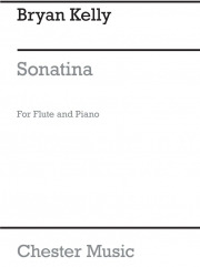 ソナチネ（ブライアン・ケリー）（フルート+ピアノ）【Sonatine】