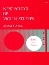 新ヴァイオリン教本・Book.1（アダム・カース）（ヴァイオリン）【New School of Violin Studies. Book 1】