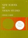 新ヴァイオリン教本・Book.3（アダム・カース）（ヴァイオリン）【New School of Violin Studies. Book 3】