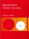 段階的なヴァイオリン練習曲・Book.1（アダム・カース）（ヴァイオリン）【Progressive Violin Studies. Book 1】