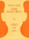 3つの短い小品（アダム・カース）（チェロ+ピアノ）【Three Short Pieces】