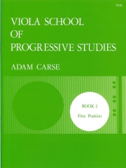 段階的なヴィオラ練習曲・Book.2（アダム・カース）（ヴィオラ）【Viola School of Progressive Studies. Book 2】