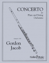 協奏曲（ゴードン・ジェイコブ）（フルート+ピアノ）【Concerto】