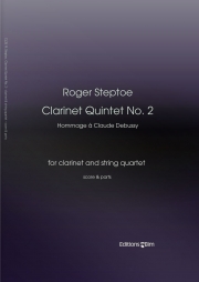 クラリネット五重奏曲・No.2（ロジャー・ステプトー）（クラリネット+弦楽四重奏）【Clarinet Quintet N° 2】