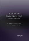 クラリネット五重奏曲・No.2（ロジャー・ステプトー）（クラリネット+弦楽四重奏）【Clarinet Quintet N° 2】