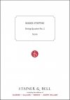 弦楽四重奏曲・No.2（ロジャー・ステプトー）（弦楽四重奏）【String Quartet No. 2】