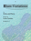 ブルース変奏曲（コリン・カウルズ）（ヴィオラ+ピアノ）【Blues Variations】