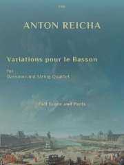 バスーン協奏曲（アントン・ライヒャ）（バスーン+弦楽四重奏）【Variations pour le Bassoon】