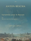 バスーン協奏曲（アントン・ライヒャ）（バスーン+弦楽四重奏）【Variations pour le Bassoon】