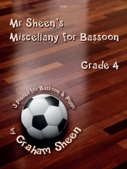 グラハム・シーン曲集・Grade 4（グレアム・シーン）（バスーン+ピアノ）【Mr Sheen’s Miscellany for Bassoon. Grade 4】