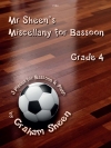 グラハム・シーン曲集・Grade 4（グレアム・シーン）（バスーン+ピアノ）【Mr Sheen’s Miscellany for Bassoon. Grade 4】