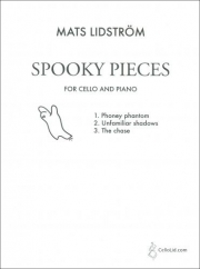 不気味な小品（マッツ・リードストレム）（チェロ+ピアノ）【Spooky Pieces】