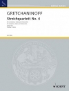 弦楽四重奏曲・No.4・Op.124（アレクサンドル・グレチャニノフ）（弦楽四重奏）【String Quartet 4 Op. 124】