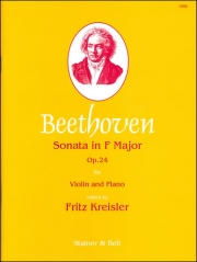 ソナタ・ヘ長調・Op.24（ベートーヴェン）（ヴァイオリン+ピアノ）【Sonata in F, Op. 24 (‘Spring’)】
