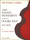 3楽章のソナタ（アルカンジェロ・コレッリ）（ストリングベース+ピアノ）【Three Sonata Movements】