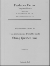 弦楽四重奏曲（フレデリック・ディーリアス）（弦楽四重奏）【String Quartet】