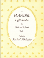 ソナタ集・Book.1（ヘンデル）（ヴァイオリン+ピアノ）【Sonatas, Op. 1: Book 1】