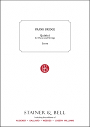 五重奏曲（フランク・ブリッジ）（弦楽四重奏+ピアノ）【Quintet】