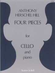 4つの小品（アンソニー・ヘルシェル・ヒル）（チェロ+ピアノ）【Four Pieces】