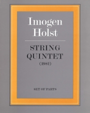 弦楽五重奏曲（イモージェン・ホルスト）（弦楽五重奏）【String Quintet】